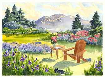 Backyards - Commissioned by the Northbend Public Library